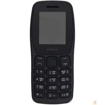 Мобильный телефон NOKIA 105 TA-1416 DS EAC2+ CHARCOAL (SP01Z07Z1947Y)