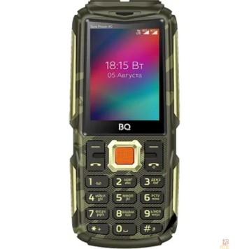 Мобильный телефон BQ 2410L Tank Power 4G Camouflage+Gold (410669)