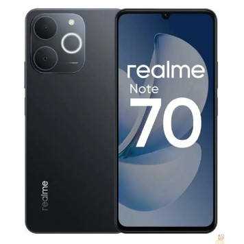  смартфон Realme Note 70 RMX5313 6GB/128GB черный