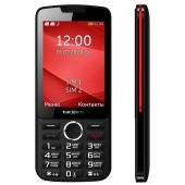 Мобильный телефон TEXET TM-308 черный-красный