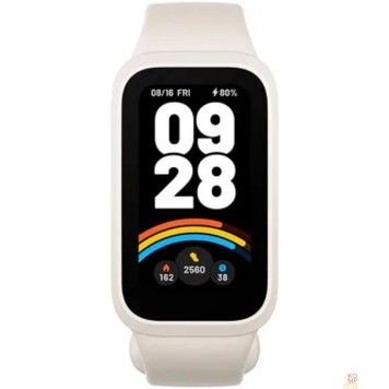 Умные часы Фитнес-трекер Xiaomi Smart Band 9 Active RU Beige/White-1