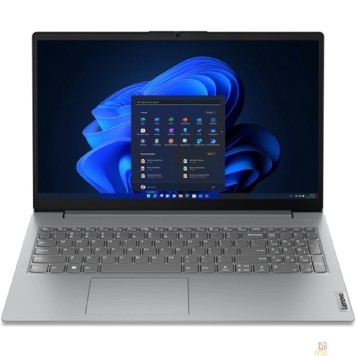 Ноутбук Lenovo V15 G4 AMN 82YU00W9IN (КЛАВ.РУС.ГРАВ.) Grey 15.6 {FHD TN Ryzen 5 7520U/8Gb/512Gb SSD/DOS}