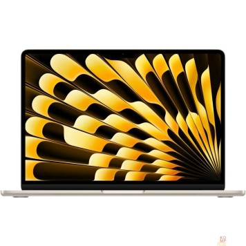 Ноутбук Apple MacBook Air 13-inch 2025 MW0Y3HN/A (КЛАВ.РУС.ГРАВ.) Starlight 13.6