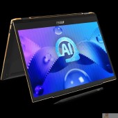 Ноутбук MSI Summit E13 AI Evo A1MTG-001US 9s7-13p411-001 Black 13.3