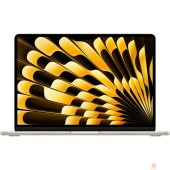 Ноутбук Apple MacBook Air 13-inch 2024 MXCU3X/A (КЛАВ.РУС.ГРАВ.) Starlight 13.6