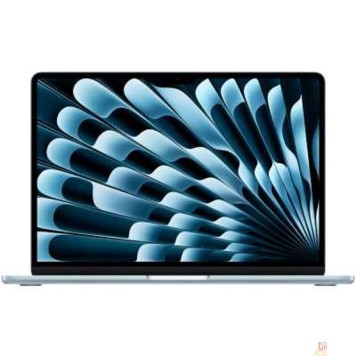 Ноутбук Apple MacBook Air 13-inch 2025 MC6V4LL/A (КЛАВ.РУС.ГРАВ.) Sky Blue 13.6