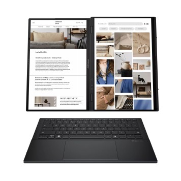 Ноутбук ASUS Zenbook Duo UX8406CA-QL345X  90NB14X1-M00M30 Inkwell Gray 14