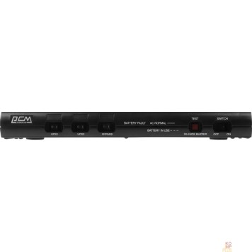 ИБП PowerCom King Pro RM KIN-600AP (1U) ИБП {Line-Interactive, 600VA/360W, Rack, 5х С13, Serial+USB} (1152586)-2