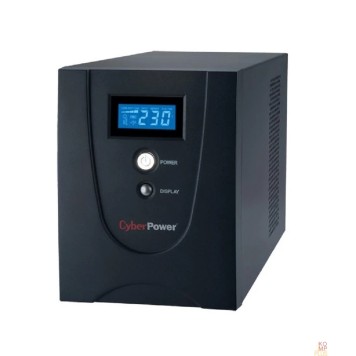 ИБП CyberPower VALUE2200EILCD ИБП {Line-Interactive, Tower, 2200VA/1320W USB/RS-232/RJ11/45 (6 IEC) EOL, 12В/9 Ач х 2} -1