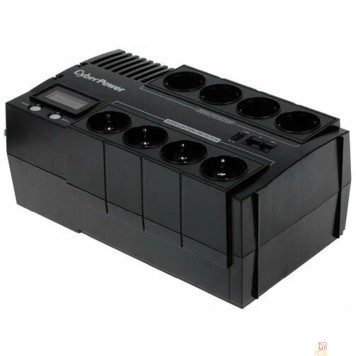 ИБП CyberPower BR1000ELCD ИБП {Line-Interactive, 1000VA/600W USB/RJ11/45/USB charger A  (4+4 EURO), 12В/9 Ач х 1}