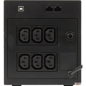 ИБП PowerCom Raptor RPT-2000AP ИБП {Line-Interactive, 2000VA / 1200W, Tower, 6 xC13, USB} (295843)-1