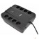 ИБП PowerCom Spider SPD-650N ИБП {OffLine, 650VA/390W, Tower, 8xEURO: 4 с резервным питанием, 4 с фильтрацией} (332714)