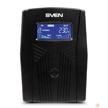 ИБП SVEN Источник бесперебойного питания Pro 650 (LCD, USB) SV-013844-1