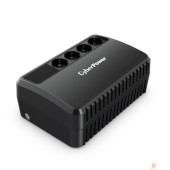 ИБП CyberPower BU1000E ИБП {Line-Interactive, 1000VA/600W (4 EURO), 12В/5 Ач х 2}