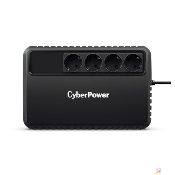 ИБП CyberPower BU1000E ИБП {Line-Interactive, 1000VA/600W (4 EURO), 12В/5 Ач х 2}-1