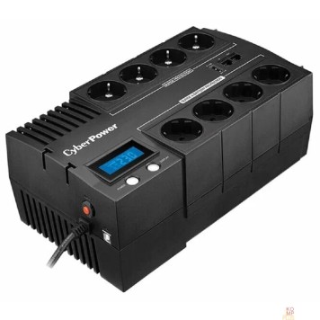 ИБП CyberPower BR700ELCD ИБП {Line-Interactive, 700VA/420W USB/RJ11/45/USB charger A (4+4 EURO), 12В/7,2 Ач х 1}-1