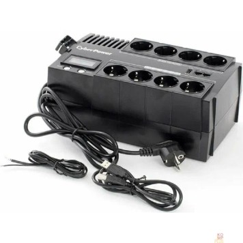 ИБП CyberPower BR700ELCD ИБП {Line-Interactive, 700VA/420W USB/RJ11/45/USB charger A (4+4 EURO), 12В/7,2 Ач х 1}-2