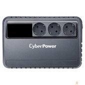 ИБП CyberPower BU600E ИБП {Line-Interactive, 600VA/360W (3 EURO), 12В/5 Ач х 1}