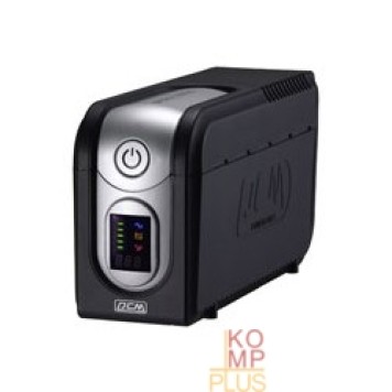 ИБП PowerCom Imperial IMD-525AP ИБП {Line-Interactive, 525VA / 315W, Tower, 5 xC13: 3 с резервным питанием + 2 с фильтрацией, LCD, USB} (507307)