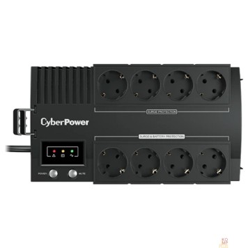 ИБП CyberPower BS650E NEW ИБП Line-Interactive, 650VA/390W USB, (4+4 EURO), 12В/5 Ач х 1 -1