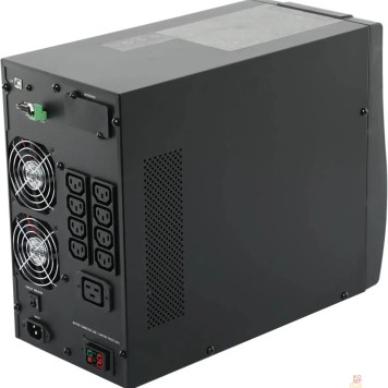 ИБП PowerCom Macan MAC-3000 ИБП {On-Line, 3000VA / 3000W, Tower, IEC, LCD, Serial+USB, SNMPslot, подкл. доп. батарей} (1034863)-2