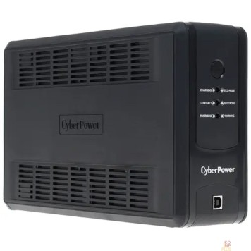ИБП CyberPower UT650EG ИБП {Line-Interactive, Tower, 650VA/390W USB/RJ11/45 (3 EURO), 12В/7 Ач х 1}