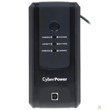 ИБП CyberPower UT650EG ИБП {Line-Interactive, Tower, 650VA/390W USB/RJ11/45 (3 EURO), 12В/7 Ач х 1}-1