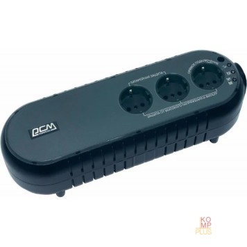 ИБП PowerCom WOW-700U ИБП {OffLine, 700VA / 350W, Tower, 3xEURO, USB} (37371)-2