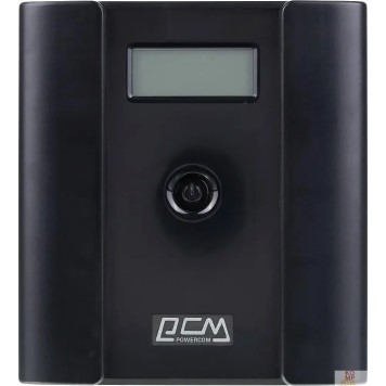 ИБП PowerCom Raptor RPT-2000AP LCD ИБП {Line-Interactive, 2000VA/1200W, Tower, 4xEURO, LCD, USB}{1107537}-1