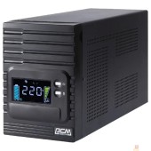 ИБП PowerCom Smart King Pro+ SPT-1500-II LCD ИБП {Line-Interactive, 1500VA/1200W, Tower, 8xC13 с резервным питанием, USB, SNMPslot} (1152565)