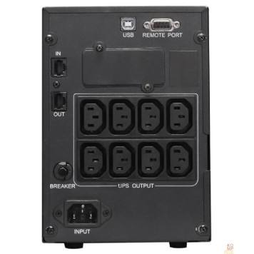ИБП PowerCom Smart King Pro+ SPT-1500-II LCD ИБП {Line-Interactive, 1500VA/1200W, Tower, 8xC13 с резервным питанием, USB, SNMPslot} (1152565)-2