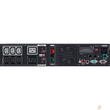 ИБП CyberPower PR2200ERTXL2U ИБП {Line-Interactive, 2200VA/2200W USB/RS-232/EPO/Dry/SNMPslot (IEC C13 x 6, IEC C19 x 2) (12V / 9AH х 4) NEW}-1