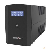 Импульс Импульс ИБП Юниор Смарт 600 {600 ВА/360 Вт, LED, USB, SCHUKOx2, ~230В, АКБ 1х7Ач},черный {JS60114}