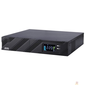 ИБП PowerCom Smart King Pro+ SPR-2000 LCD ИБП {Line-Interactive, 2000VA / 1600W, Rack/Tower, 8xC13 + 1xC19, Serial+USB, SmartSlot} (1152577)