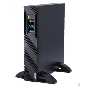ИБП PowerCom Smart King Pro+ SPR-3000 LCD ИБП { Line-Interactive, 3000VA / 2100W, Rack/Tower, 8xC13 + 1xC19, Serial+USB, SmartSlot} (1152579)-1
