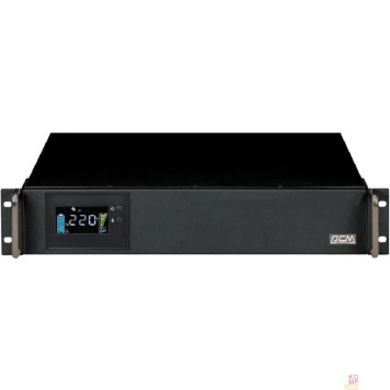 ИБП PowerCom King Pro RM KIN-1200AP LCD (2U) ИБП {Line-Interactive, 1200VA/960W, Rack, 6х С13, Serial+USB, SmartSlot, RS-232} (1152596)