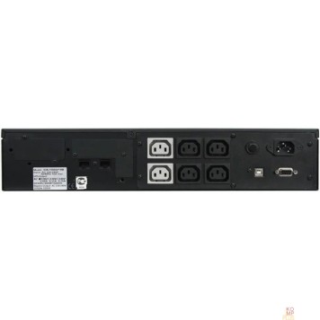 ИБП PowerCom King Pro RM KIN-1200AP LCD (2U) ИБП {Line-Interactive, 1200VA/960W, Rack, 6х С13, Serial+USB, SmartSlot, RS-232} (1152596)-1