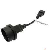 Дополнительное оборудование Powercom Powercom SCUT IEC-320 C14 to Socket Type-F 250V 10A {504291} 