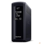 ИБП CyberPower VP1600EILCD ИБП {Line-Interactive, Tower, 1600VA/960W USB/RS-232/RJ11/45  (4 + 4 IEC С13), 12В/9 Ач х 2}