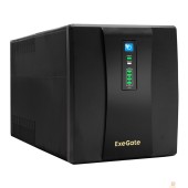 ИБП Exegate EP285490RUS ИБП ExeGate SpecialPro UNB-1200.LED.AVR.4SH.USB <1200VA/750W,LED, AVR, 4*Schuko, USB, Black>