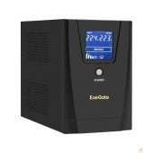 ИБП Exegate EP287659RUS ИБП ExeGate SpecialPro Smart LLB-3000.LCD.AVR.C13.RJ.USB <3000VA/1800W, LCD, AVR, 6*IEC-C13, RJ45/11, USB, Black>