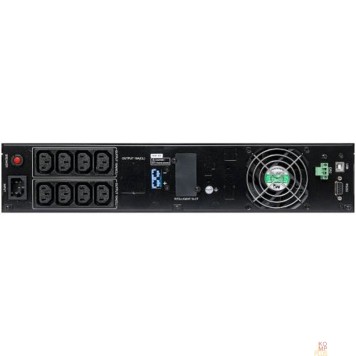 ИБП Сайбер Электро ИБП ПИЛОТ-3000Р {Линейно-интерактивный, стойка/на пол,  3000ВА/2700Вт USB/RS-232/EPO/SNMP slot (8 IEC С13, IEC C19 x 1)  (12В /7.5Ач х6) 2U}-2