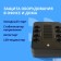 ИБП ИБП CBR UPS-OFB-101E-850 850VA/510W, Schuko CEE 7 Outlets: (x4 Battery & Surge Protected; x4 Surge Protected), LED, AVR, SEC, 12V/8Ah