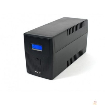 Бастион ИБП ИБП Бастион SKAT-UPS 2000/1200 (SKAT-UPS 2000-LI-2x9) {Line-interactive, 2000ВА/1200Вт, на пол, LCD-дисп, 2x EURO + 2х C13, USB/RJ-45, АКБ 2х 9Ач, МПТ} (461)-2