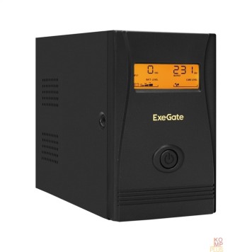 ИБП Exegate EX292775RUS ИБП ExeGate Power Smart ULB-800.LCD.AVR.4C13 <800VA/480W, LCD, AVR, 4*C13, металлический корпус, Black>