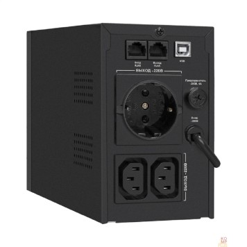 ИБП Exegate EX292788RUS ИБП ExeGate SpecialPro Smart LLB-1000.LCD.AVR.1SH.2C13.RJ.USB <1000VA/550W, LCD, AVR, 1*Schuko+2*C13, RJ45/11,USB, металлический корпус, Black>-1