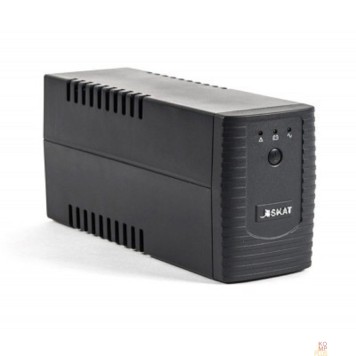 Бастион ИБП ИБП Бастион SKAT-UPS 600/350 (SKAT-UPS 600-LI-1x7) {Line-interactive, 600ВА/350Вт, на пол, 1x EURO + 1х C13, USB/RJ-11, АКБ 1х 7Ач, МПТ} (449)