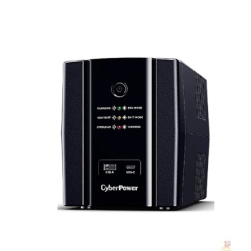 ИБП CyberPower UT1500EG ИБП {Line-Interactive, Tower, 1500VA/900W USB/RJ11/45/USB charger A/C (4 EURO) NEW, 12В/7 Ач х 2}