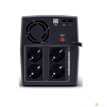 ИБП CyberPower UT1500EG ИБП {Line-Interactive, Tower, 1500VA/900W USB/RJ11/45/USB charger A/C (4 EURO) NEW, 12В/7 Ач х 2}-2