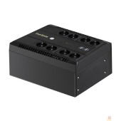 ИБП Exegate EX293854RUS ИБП ExeGate NEO NNB-800.LED.AVR.8SH.CH <800VA/480W, LED, AVR, 8*Schuko, 4*USB-порта для зарядки, Black>